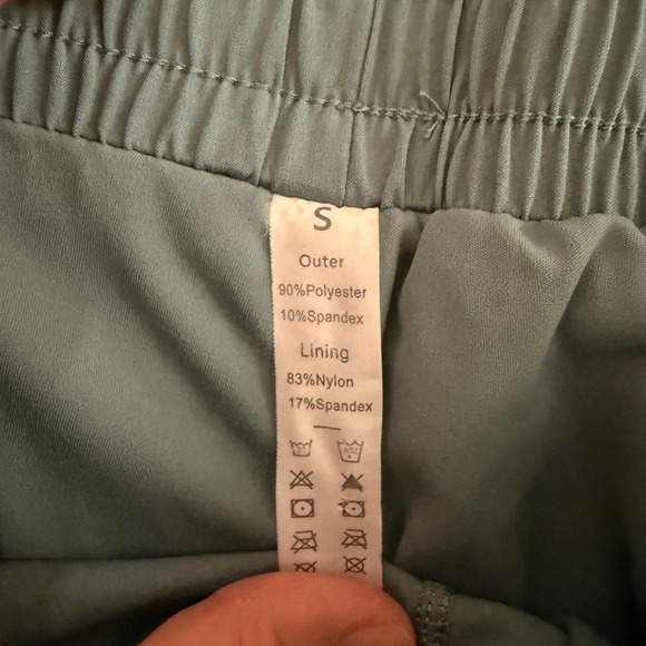 Halara Blue Athletic Running Gym Shorts Women's Double Layer Small - Picture 4 of 4